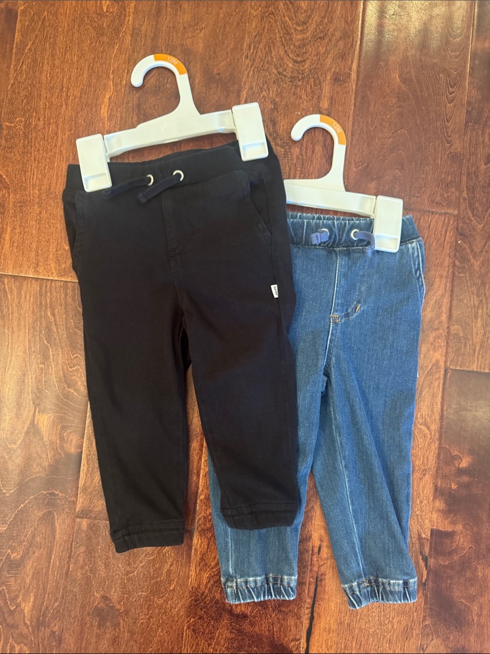 Little Sleepies play Black and Blue toddler Jeans Set